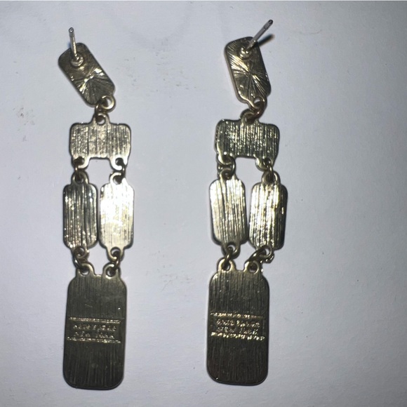 Kate Spade New York orange and white dangling earrings - Picture 4 of 4